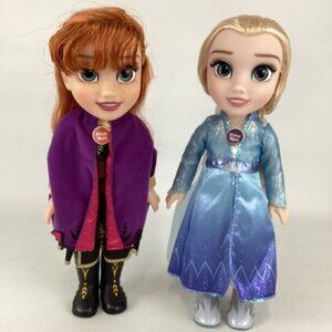 Disney Frozen Princess Arendelle Adventure Talking Dolls Anna Elsa Travel Outfit